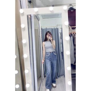 Áo ba lỗ dáng croptop thun tăm (Ảnh thật shop tự chụp )