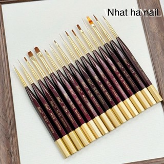 Bút cọ nét vẽ móng nail siêu mảnh niao