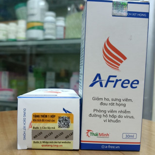 [Chính hãng] Dung dịch xịt họng AFree  30ml