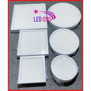 Đèn Ốp, Đèn Led Trần Panel Nổi Vuông/Tròn (Loại 1)