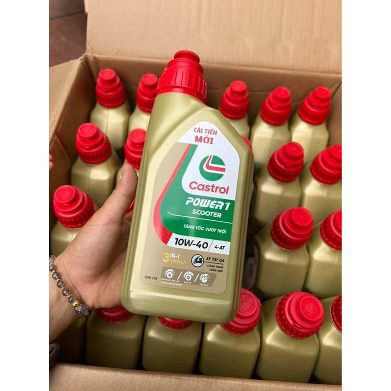 Dầu máy CASTROL xe ga và xe số 800ml
