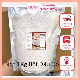 Bịch 1kg Bột đậu đỏ nguyên chất 100% handmade - Bột Đậu Đỏ Đắp Mặt,Bột Đậu Đỏ Tắm Trắng, Bột Đậu Đỏ Tẩy Tế Bào Chế