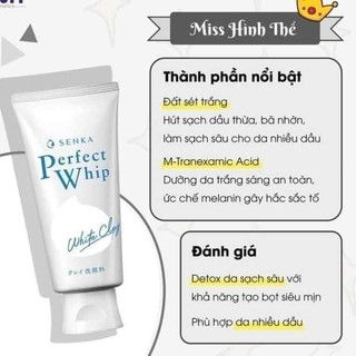 Sữa Rửa Mặt Senka Perfect 120g