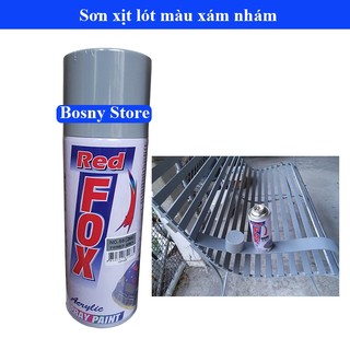Hỏa tốc- Sơn lót Thái Lan RedFox, Bosny 400cc – xám nhám, trắng nhám, đỏ nhám - Nhập khẩu Thái Lan