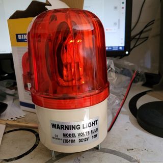Đèn cảnh báo quay không còi  220v LTE-1101,đèn tín hiệu có còi LTE-1101J 24v,12v,220v đỏ,vàng, xanh dương, xanh lá.