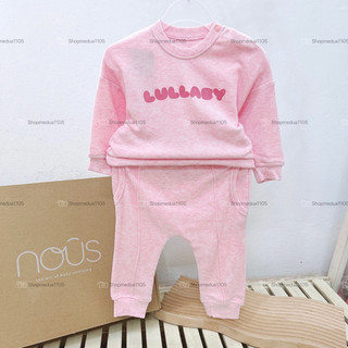 [LULLABY] Bộ nỉ lullaby cho bé trai bé gái