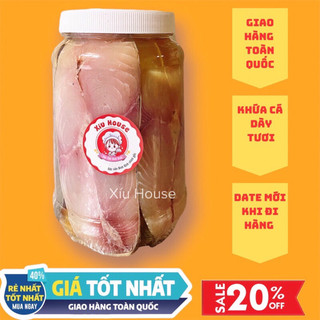  500g mắm cá thu ngâm dầu Bình Định loại ngon mắm cá thu nguyên con 