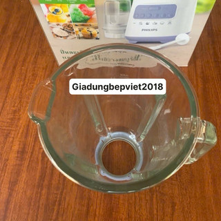 Cối thủy tinh, NHỰA  máy xay Philips HR2222