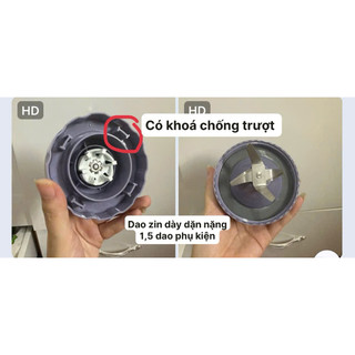 Cối thủy tinh, NHỰA  máy xay Philips HR2222