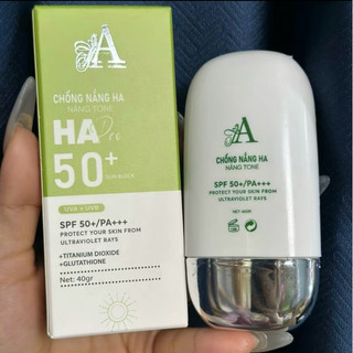 Kem Chống nắng nâng tone HA 50+/PA+++ phổ rộng dùng cho mọi loại da