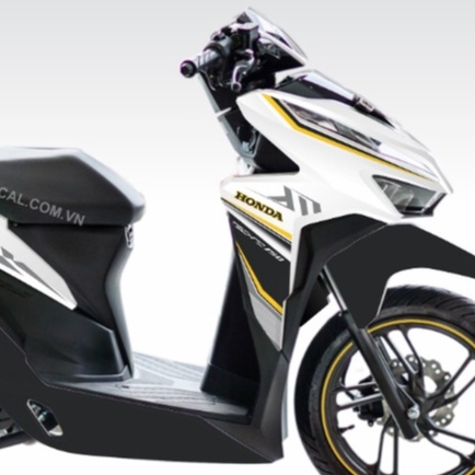 Tem Rời Decal Dán Xe Honda Vario Trắng Hoặc Xám - MS 30210