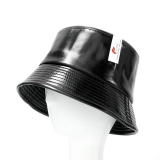 [HÀNG CÓ SẴN] [SHIP HỎA TỐC] Mũ nón bucket da đen bóng/ mờ cao cấp
