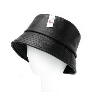 [HÀNG CÓ SẴN] [SHIP HỎA TỐC] Mũ nón bucket da đen bóng/ mờ cao cấp