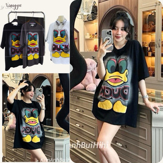 Áo phông nữ in pet siêu hot, from rộng chất cottong xịn HÀNG QUẢNG CHÂU CAO CẤP