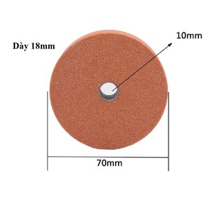 Đá mài máy đa năng để bàn, đá mài dùng cho máy mài bàn, đường kính 70mm đá mài cạnh mài bóng
