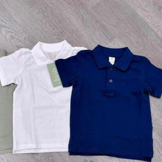 Áo thun polo cộc tay GAP xuất dư sz 6m-5y