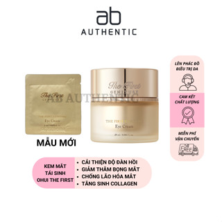 Combo 10 Gói sample kem mắt tái sinh và trẻ hóa vùng da mắt Ohui the first eye cream - AB AUTHENTIC