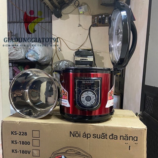 [CHÍNH HÃNG] NỒI ÁP SUẤT ĐA NĂNG SHARP 6L♥️