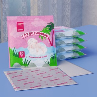 Lót Phân Su Sơ Sinh Gumi 30 Miếng An Toàn Tiện Lợi Cho Mẹ Và Bé