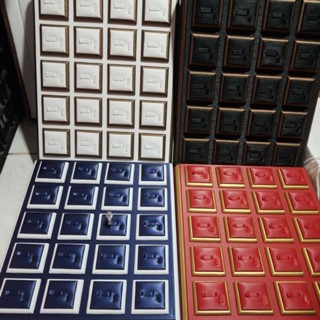 khay da trưng nhẫn và mặt dây chuyền 26,5 x 32,5cm