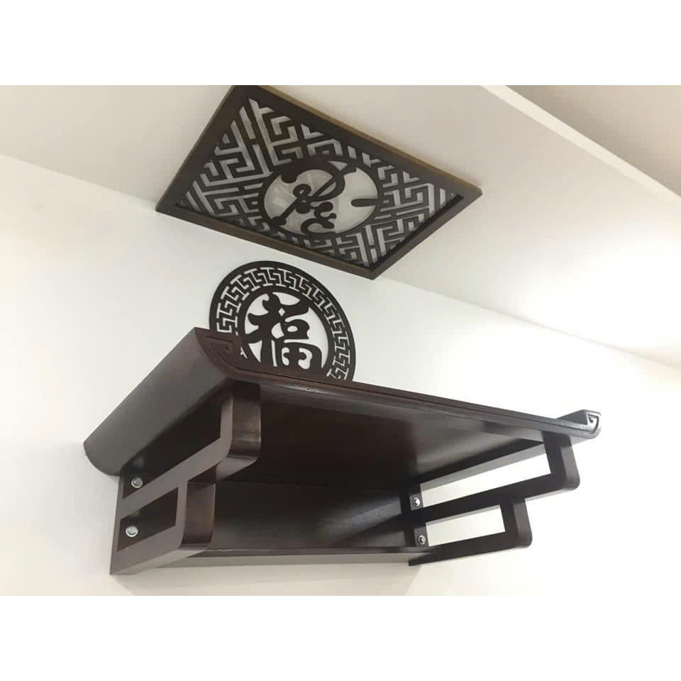 bàn thờ gỗ pơmu 89cm