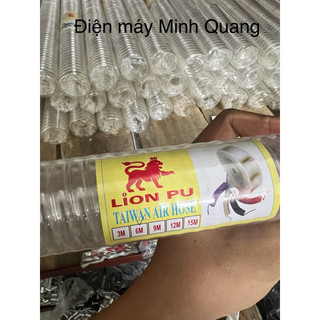 Dây dẫn hơi xịn PU phi 8 dài từ 6m - 15m kèm khớp nối