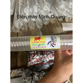 Dây dẫn hơi xịn PU phi 8 dài từ 6m - 15m kèm khớp nối