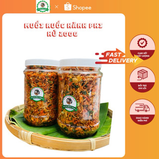 Muối tôm hành phi thơm ngon đặc sản Tây Ninh thơm ngon hủ dùng chung bánh tráng