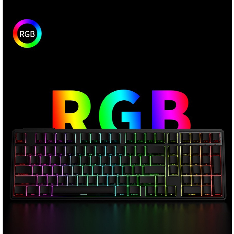 Bàn phím cơ không dây ATAS YG102 - 3 mode kết nối - LED RGB - Có App Marco - Mạch xuôi 5 Pin - Lube sẵn | BigBuy360 - bigbuy360.vn