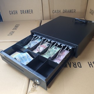  RC-335 Két thu ngân chính hãng – Hộc đựng tiền 4 ngăn chắc chắn kết nối máy in bảo hành 12 tháng 