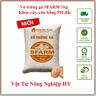 Vỏ trứng gà đã qua xử lý Sfarm 1kg giúp cây khoẻ