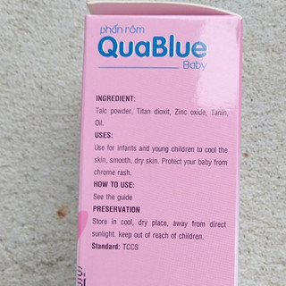 PHẤN RÔM QUABLUE BABY 60G