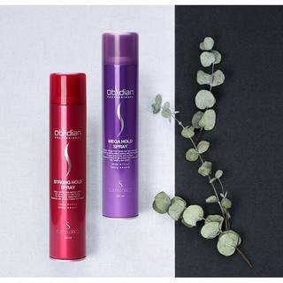 Gôm xịt tóc Obsidian Mega Hold Spray Hàn Quốc 300ml