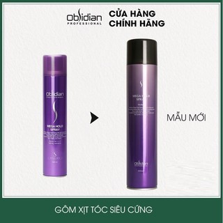 Gôm xịt tóc Obsidian Mega Hold Spray Hàn Quốc 300ml