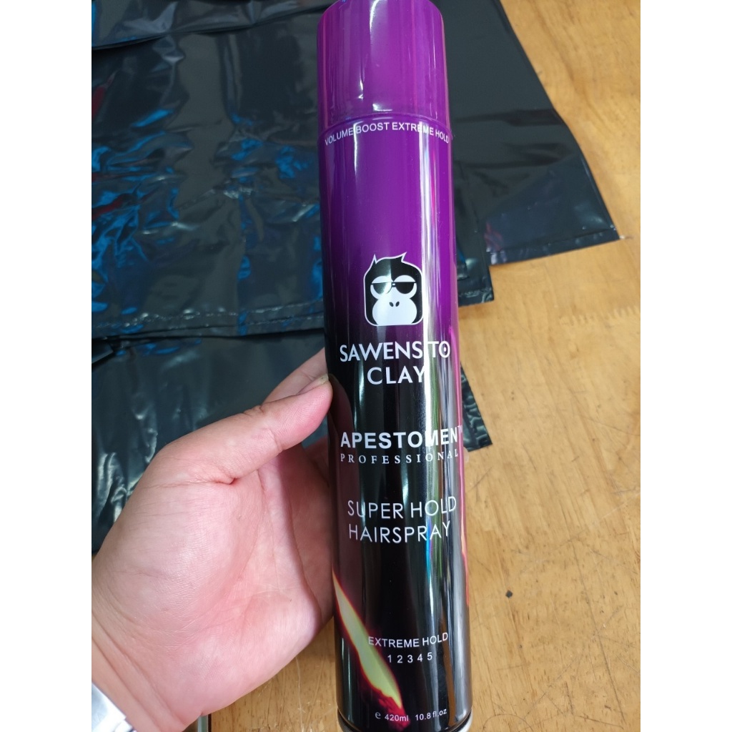 Gôm Xịt Tóc Volcanic / Sawensito 420ml