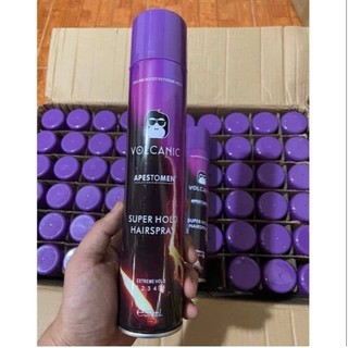 Gôm Xịt Tóc Volcanic / Sawensito 420ml