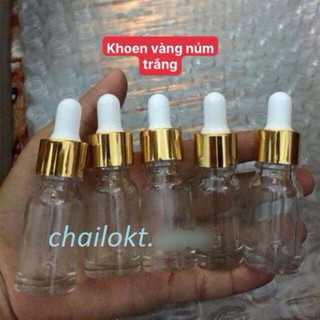 Lọ chiết serum thuỷ tinh 20ml 30ml 50ml
