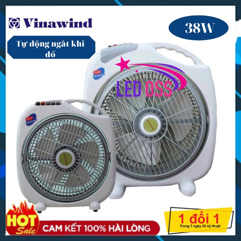 Quạt Hộp, Quạt Tản Cánh Điện Cơ Thống Nhất QH-300LP/QH-350LP Vinawind