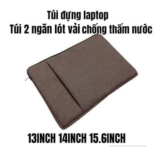 Túi chống sốc vải đựng laptop 13.3inch, 14inch, 15.6inch, cặp chống sốc laptop macbook,, mẫu cao cấp chống nước, va đập.