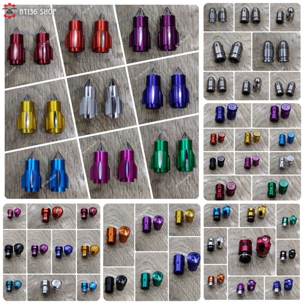Nắp Van Vòi Xe Máy - 1 Cặp