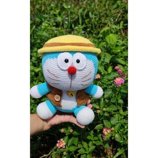 Doraemon - thú bông bằng len handmade