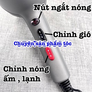 ✅Barber Plus Máy sấy tóc V12 2600W cao cấp 3m3 và 2 đầu sấy tạo kiểu cho mái tóc bóng mượt và không bị xoăn rối