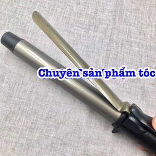 ✅Máy uốn tóc Pro size lớn 38mm xoay trục cao cấp chính hãng 5 mức nhiệt độ 140-220°C đèn LED hiển thị khóa xoay 360°