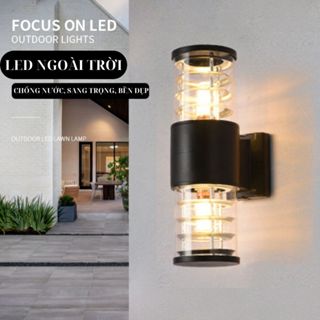 Đèn treo gắn hắt tường trụ đôi trang trí ban công lối đi hành lang phòng ngủ sảnh ngoài trời 220v