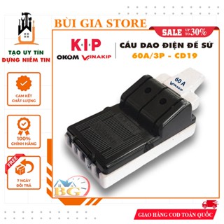 Cầu dao đế sứ Vinakip 3P 60A 600V
