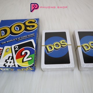 Bộ Bài UNO DOS - Giấy Cứng Cao Cấp