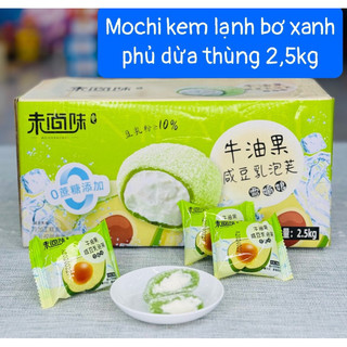 Bánh mochi phủ dừa kem lạnh