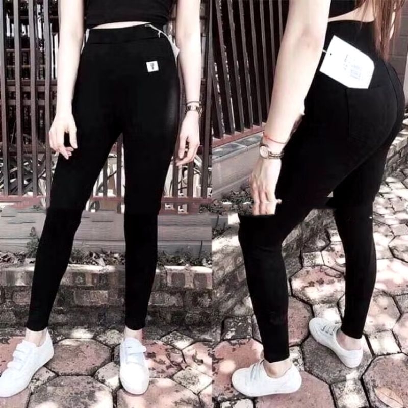 Quần legging hàn mác mèo hàng QCL1