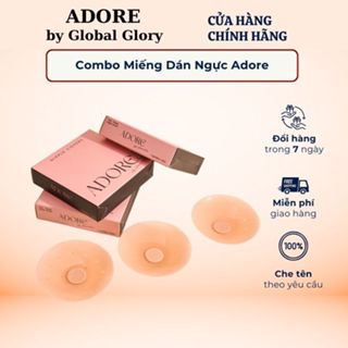 BEST SELLER - MIX SET 4 cặp miếng dán ngực ADORE