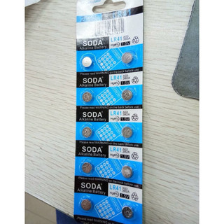 Pin cúc áo, pin đồng hồ AG13 LR44 AG3 LR41 AG10 LR1130 CR2032 LR626 LR621 AG4 (vỉ 10 viên)